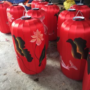 Alternative view of ĐÈN LỒNG TRỤ KHUNG SẮT