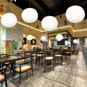 Alternative view of ĐÈN VẢI TRANG TRÍ- ĐÈN VẢI KIỂU CẦU TRÒN